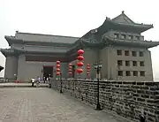 Top of the Beijing city wall