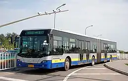 Articulated bus