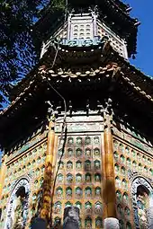 The glazed pagoda in the Summer Palace