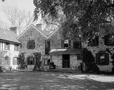 "Bel Orme" (Thomas Mott house), Radnor, Pennsylvania (altered by Eyre & McIlvaine 1917).