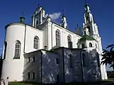 Saint Sophia Cathedral in Polotsk was originally built in the 12th century, although it later underwent extensive alteration in the Baroque style.