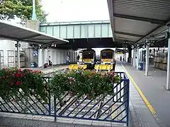 Platforms 2 and 3 at Great Victoria Street in August 2007.