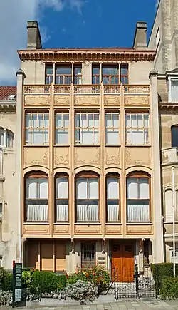 Hôtel van Eetvelde in Brussels by Victor Horta (1898–1900)