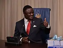 Former governor of Cross River state, Ben Ayade (B.Sc 1988)