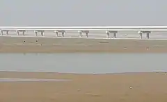 Benazir Bhutto Bridge on Indus river at Chachran Sharif