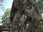 The magnificent five-headed nagas of the cruciform terraces.