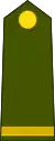 Sous-lieutenant(Benin Army)