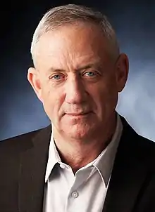 Benny Gantz· Leader of the National Unity alliance· Former Alternate Prime minister· Former Speaker of the Knesset