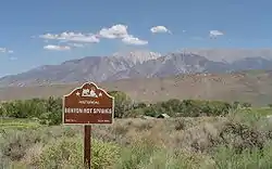 Benton Hot Springs and the White Mountains