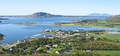 View of the village of Berg