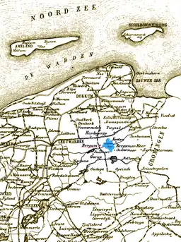 Bathymetric map of Burgumer Mar