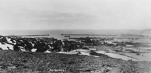 View of the old church from 1928