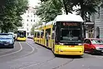 Bombardier Flexity Berlin of Straßenbahn Berlin