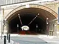 Bermondsey Street bridge, the final part of the structure to be completed.