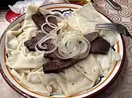 Kazakh beshbarmak