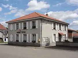 The town hall in Bezange-la-Grande