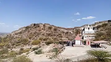 Bhujang Naga Temple and the fort