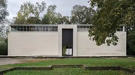 Austria Pavilion for the Venice Biennale (1934)