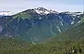 SSW aspect of Big Devil seen from the Lookout Mountain area