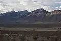 Zeller Peak (right of center) and Big Hatchet Peak in back to left