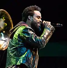 Bilal at Central Park SummerStage in New York, 2015