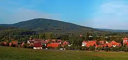 View towards the Harz mountains