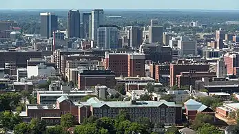 Skyline of Birmingham