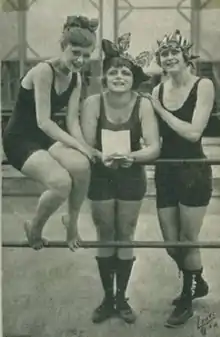 Lillian Biron, Vera Reynolds, and Teddy Sampson