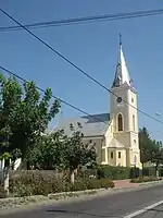 Former St. Apostles Church of the local Bukovina German community