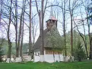 Wooden church at Lupșa Orthodox monastery