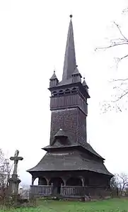 Wooden church of the Archangels in Buzești