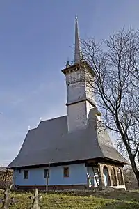 Wooden church in Lozna