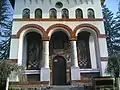 The entrance of the Church