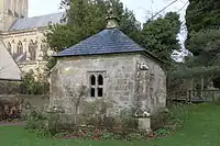 The well house about 35 metres north of Bishop's Palace