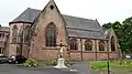 Church and war memorial