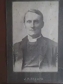 Photo of Bishop John Selwyn, displayed at Solomon Islands National Museum