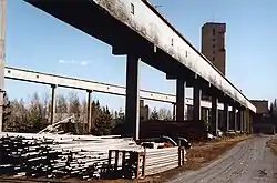 The mine in Blötberget in 1998