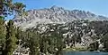 From the west at Rae Lakes