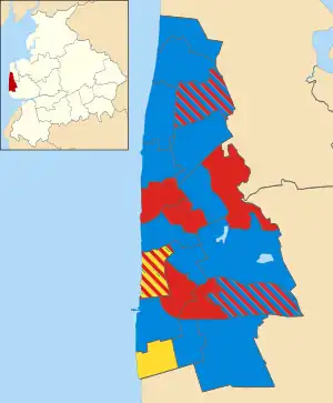 2007 results map