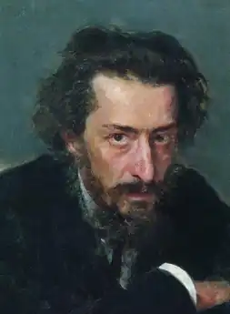 Portrait of composer Pavel Blaramberg (1884).