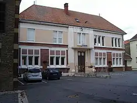 The town hall in Blagny