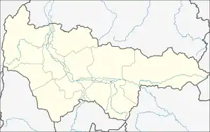 Novoagansk is located in Khanty–Mansi Autonomous Okrug