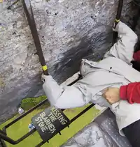 Kissing the Blarney Stone