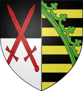 Arms of the Elector/Duke of Saxony (Saxe-Wittenburg)