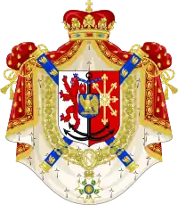 Coat of arms as Grand Duke of Berg