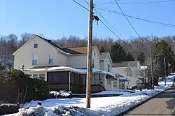 Houses on Blue Diamond Street