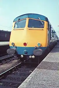 Blue Pullman at Swansea in 1967