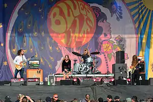 Blues Pills performing at Reload Festival in 2015