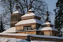 Greek Catholic wooden church of Saint Nicholas in Bodružal