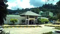 Main Entrance of the Bogambara Stadium